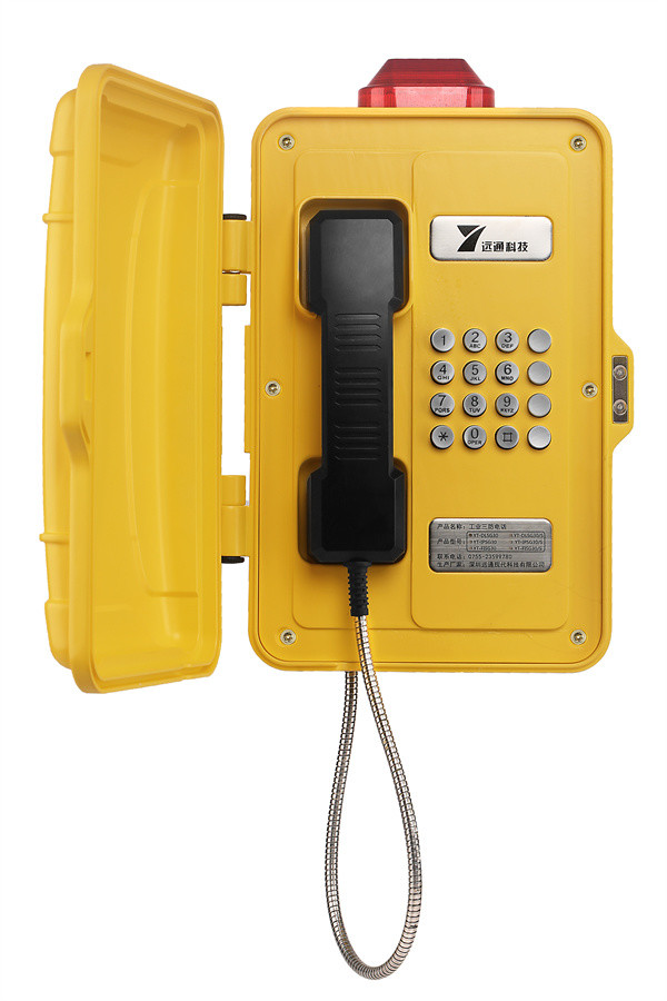 Aluminum Alloy Industrial Outdoor Emergency Telephone Waterproof IP68