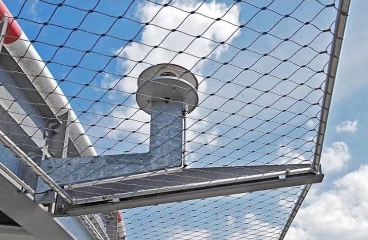Easy Install Flexible 2mm Stainless Steel Rope Net For Zoo Animals