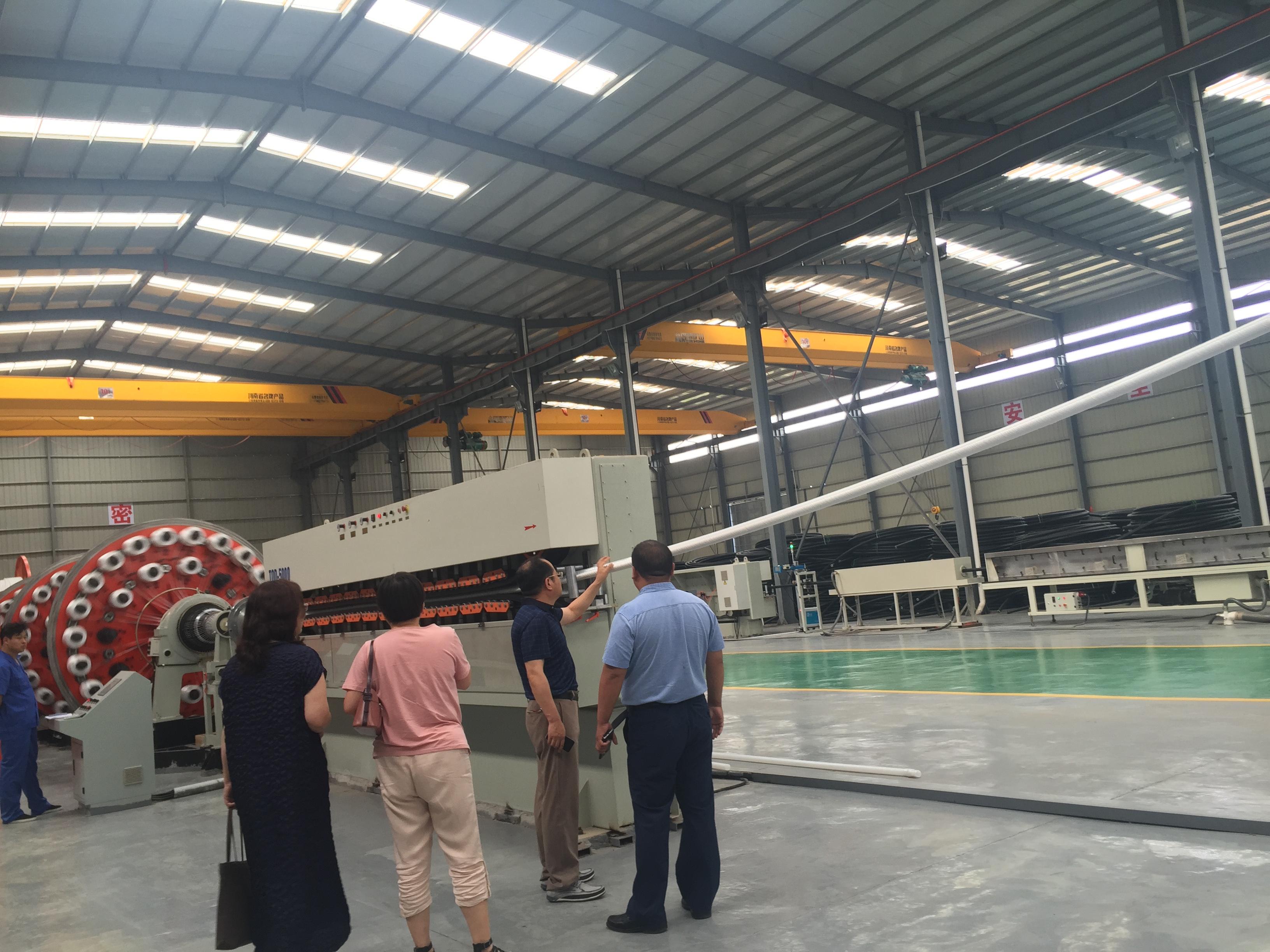 Reinforced UHMW PE Pipe , Composite Non Metallic Pipe Materials