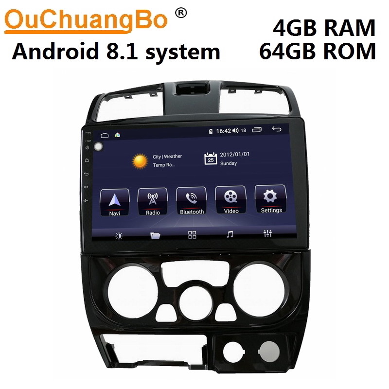 Ouchuangbo car stereo system for Great Wall GWM Steed5 Wingle 5 support BT MP3 mirror link android 8.1 OS 4+64