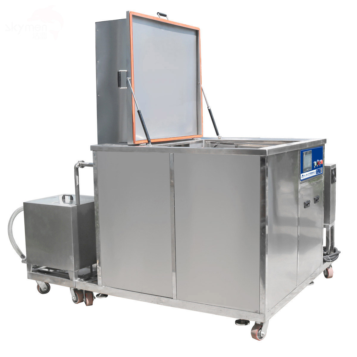Fully Automatic Ultrasonic Cleaning Machine Car Parts Oil High Frequency