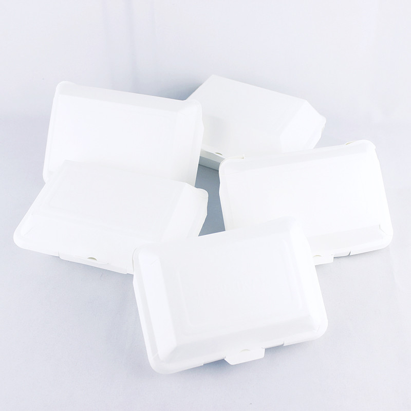 Lunch Disposable Food Packaging Box Kraft Paper Biodegradable Take Away Container