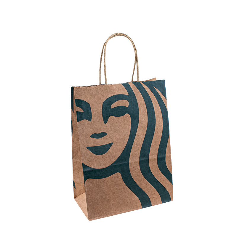 OEM / ODM Kraft Paper Packaging Bags Twisted Handle Paper Bags Wholesale