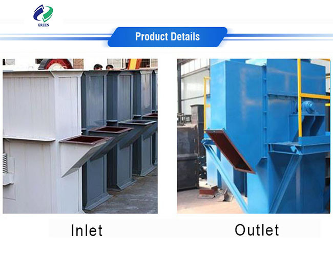 Heat Resistant Storage Silo With Mining Bucket Elevator