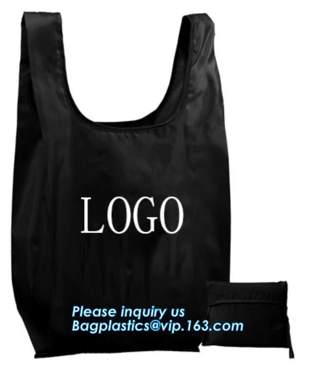 Promotion Custom Eco Friendly Sublimation Polyester Folding Shopping Bag,Promotional Sports Gym Sack Polyester Drawstrin