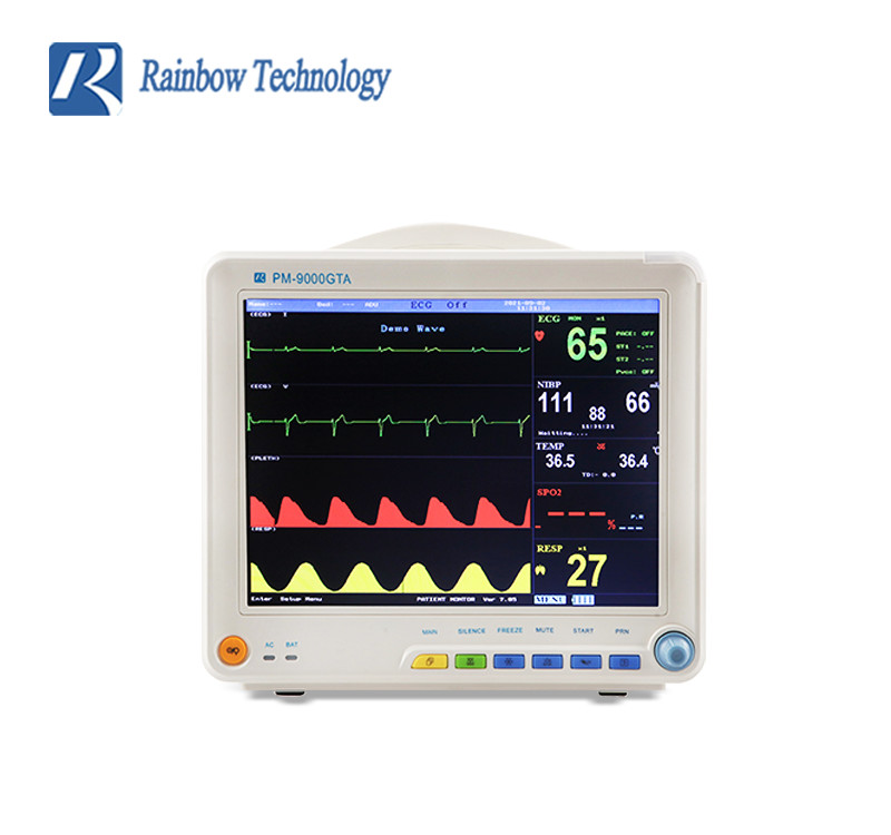 Medical Equipment ICU Vital Signs Wire and Wireless Network Patient Monitor for Hospital Operation Room