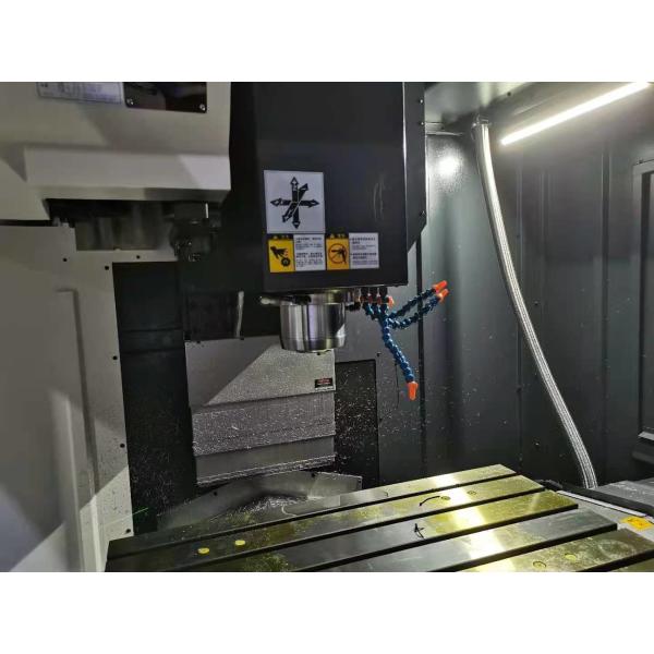 Elevated Column 8000rpm CNC Vertical Mill Machine 3 Axis Shield