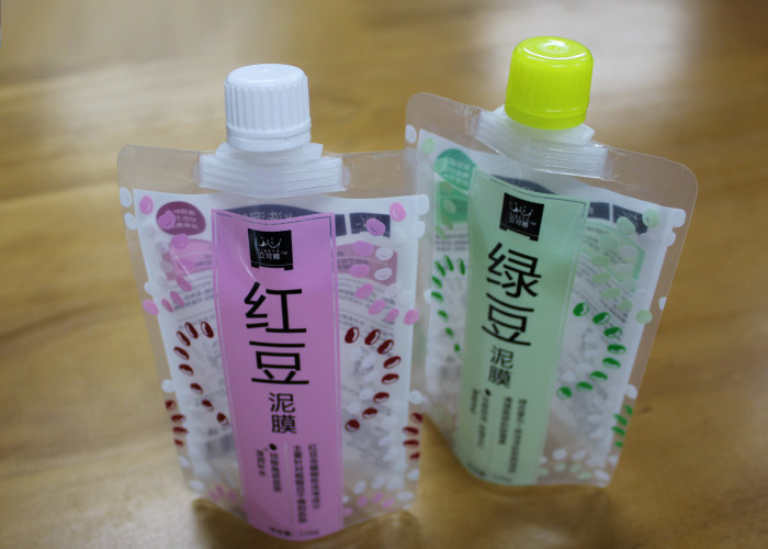 Custom Printing Leak Proof Transparent Spout Pouch Packaging 50ml - 5000ml
