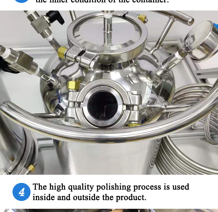 SS304 Closed Loop Extraction Machiner