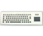 IP65 / IK07 Panel Mount Keyboard Stainless Steel Industrial Keyboard 2 Keys
