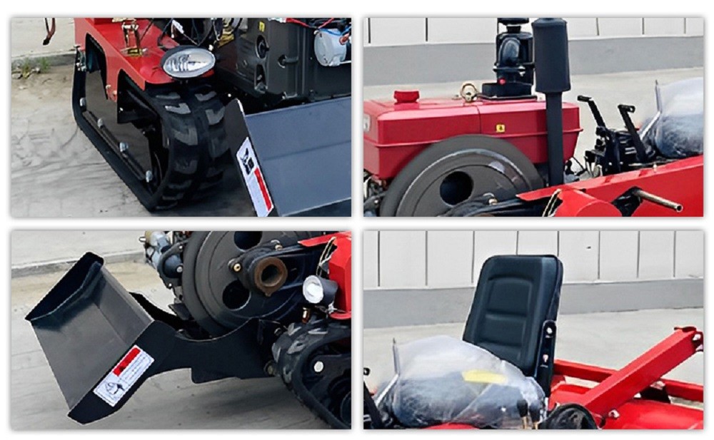 25Hp 35 Hp Mini Tractor Crawler Type Multi Purpose Farm Mini Tractor