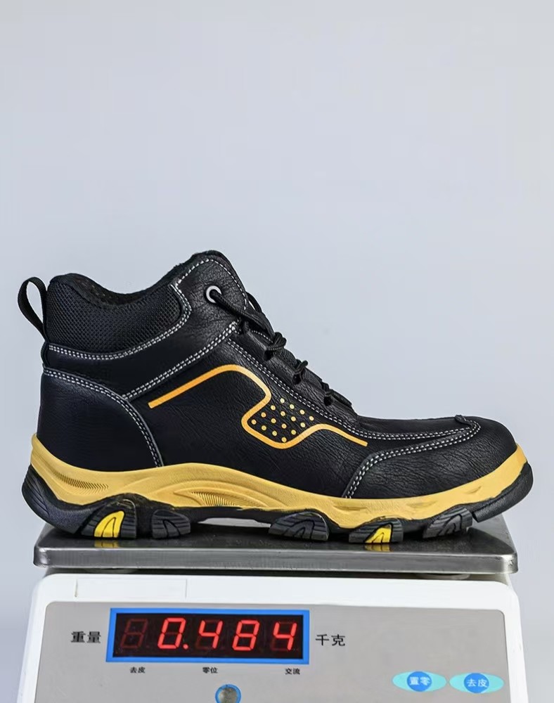 Winter Safety Work Boots Thickened Fleece Lining
