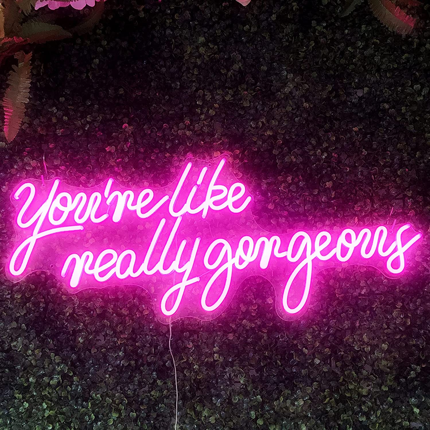 Acrylic Neon Led Channel Letters 3500K Warm White Neon Initial Light