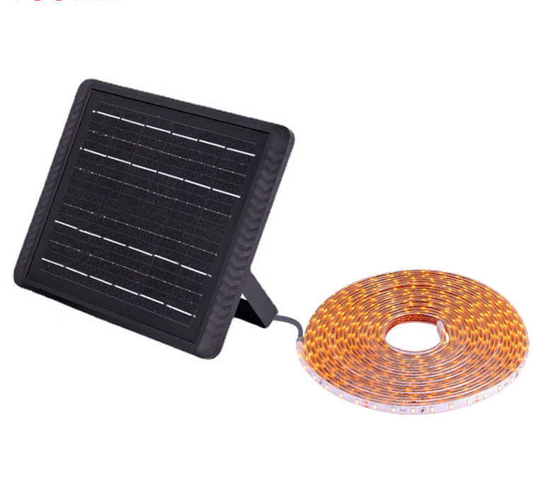 2200k 10 Meters Solar Light Strip Outdoor Solar Powered Rope Lights