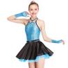 Buy cheap Fancy Girls Jazz Dance Dress with Rhinestones Chocker Collar Dance Competition from wholesalers