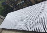 3003 6061 6063 5052 Perforated Aluminum Sheet , Alloy Aluminum Plate For Guards