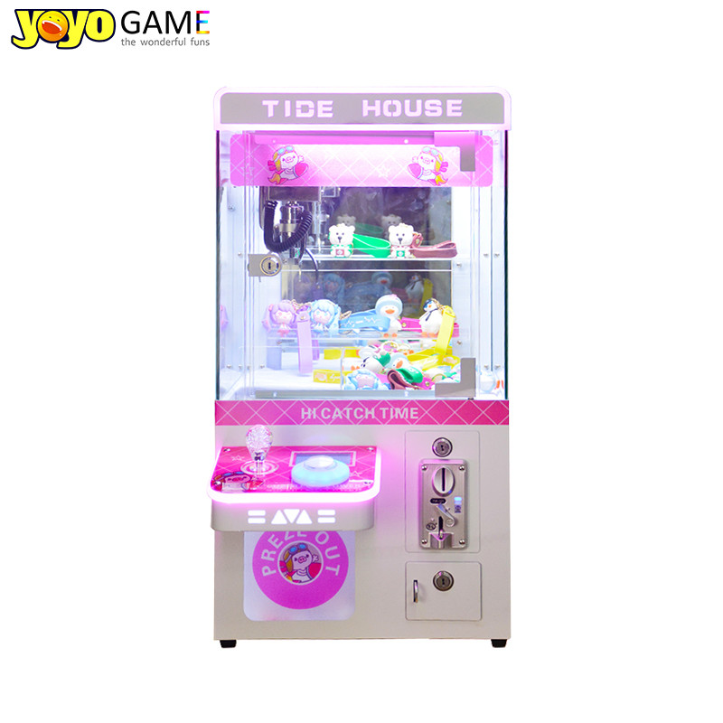 Kids indoor games claw machine small mini claw machine toy for kids shopping mall machine