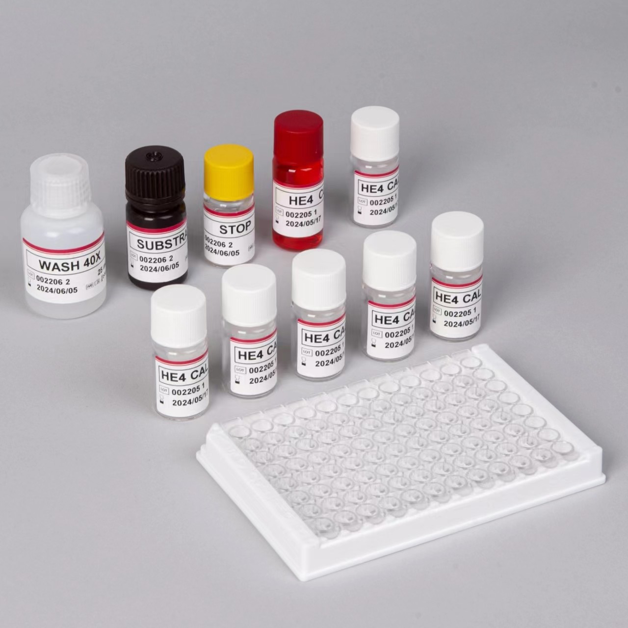 Enzyme-Linked Kit Immunoassay HE4 Human Epididymis Protein 4 ELISA