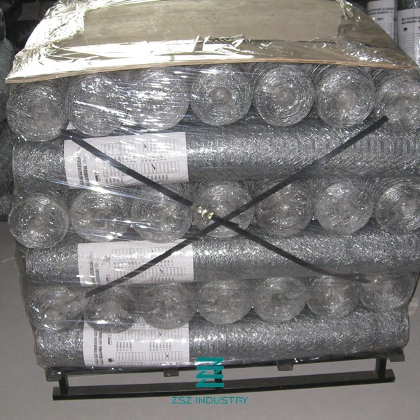 Green Plastic Coating Wire Mesh Fence Rolls Cage Hexagonal Wire Netting