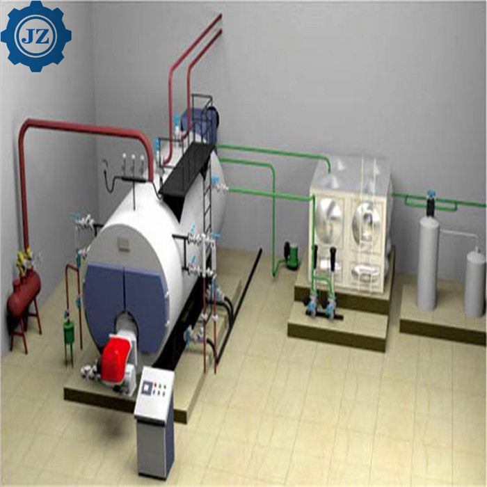 Industrial 2 Ton 2000kg Diesel Oil Gas Fired Steam Boiler For Jam Manufacturing