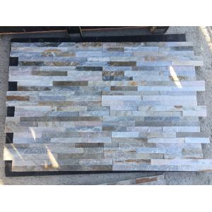 Artificial Yellow Split Slate Stone Wall Cladding