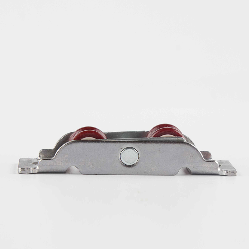 Hotel Villa Apartment Office Building 65mm Nylon Wheel UPVC Double Sliding Window Roller