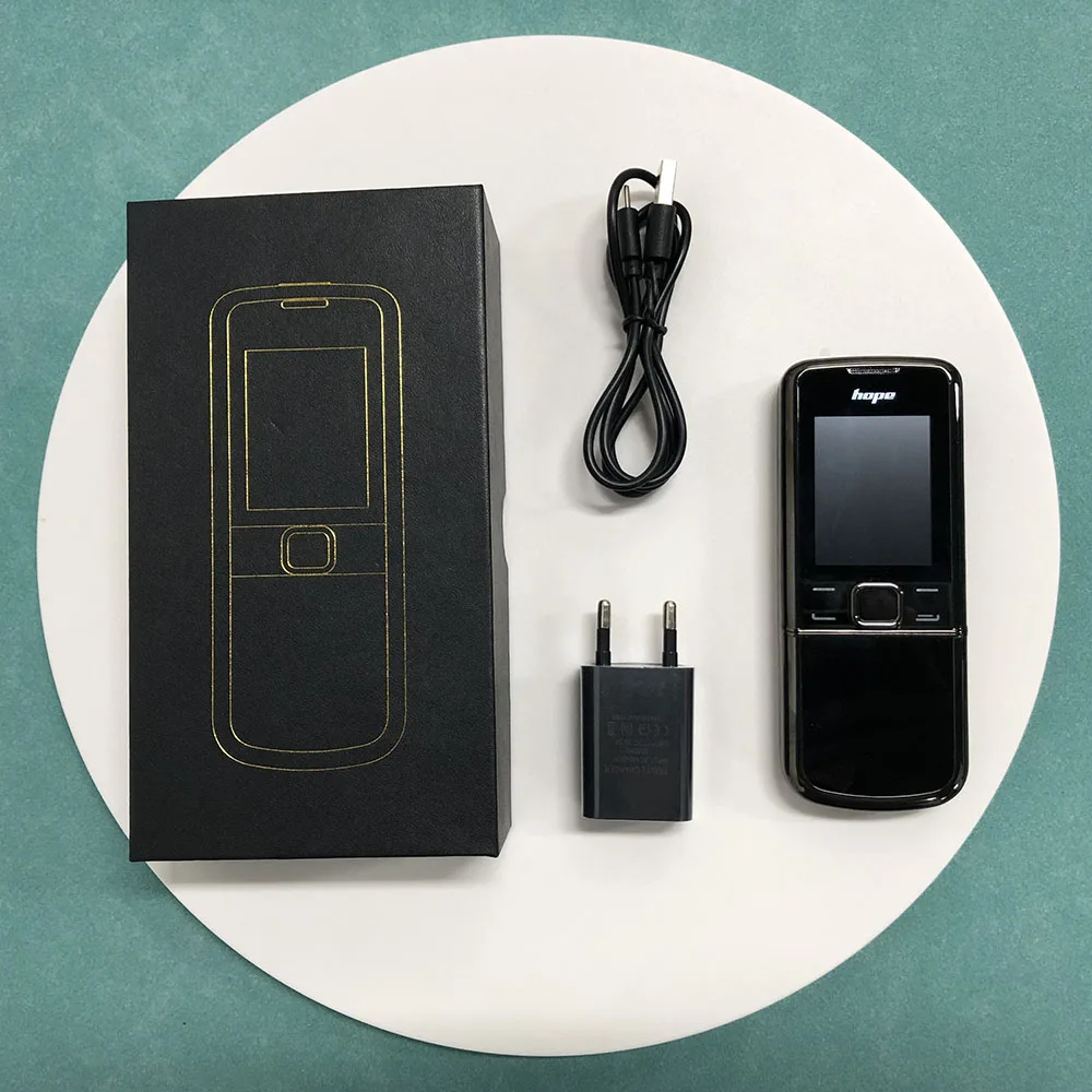 New Classic 8800 Slider Mobile Phone 2.4inches Screen 2G GSM Dual SIM Bluetooth