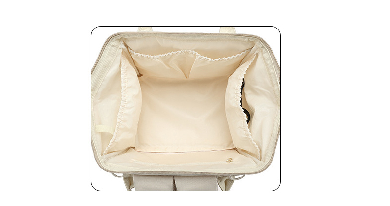 Thermal Insulation Nylon Travel Changing Bag With USB Charging Port 35L