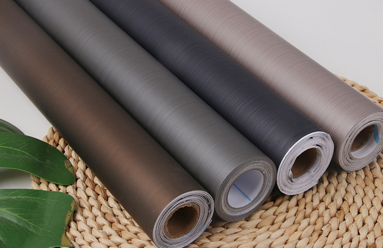 Wood Grain PVC Film Vacuum PVC Lamination Film For Furniture MDF Panel