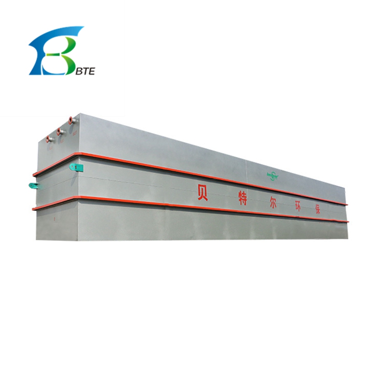 3000L/Hour Productivity Aquaculture Sewage Purification MBR Integrated Equipment Design