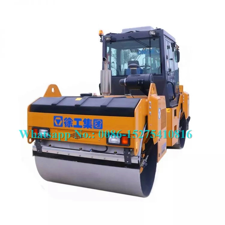 Tandem Road Construction Machinery Vibratory Road Roller 8000KG 1680mm Drum Width