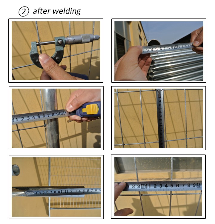 welding of temporary fence sydney
