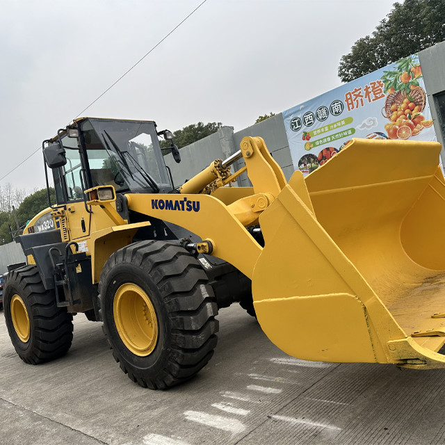 Used WA320-5 Loader Japan Komatsu WA320-3 WA320-5 WA470-3 WA470-6 Wheel Loader In Excellent Condition