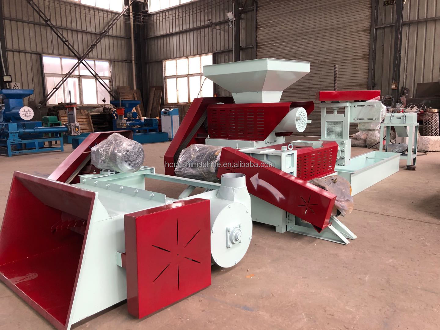 200-250kg/h Waste Eva Foam Plastic Recycle Machine Granulating Line
