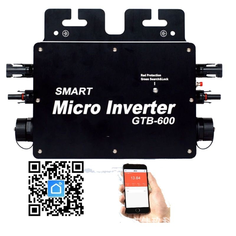 Micro Grid Tie Inverter 600W-2000W Micro Grid Tie Solar Inverter With 100% Safety Grid-Connected Micro Inverter