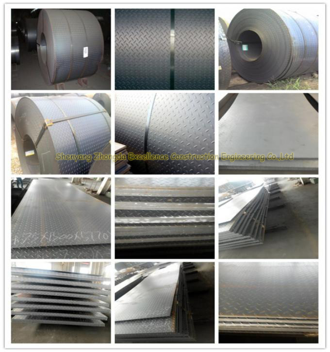 China Supplier carbon tear drop diamond checker steel plate price A36 SS400