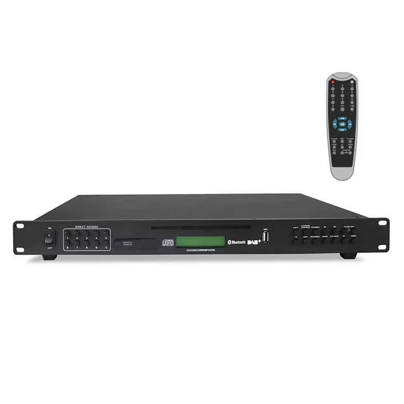 Home Audio Player System Wireless Bluetooth 19 Inch 1U Rack mount CD Media Player