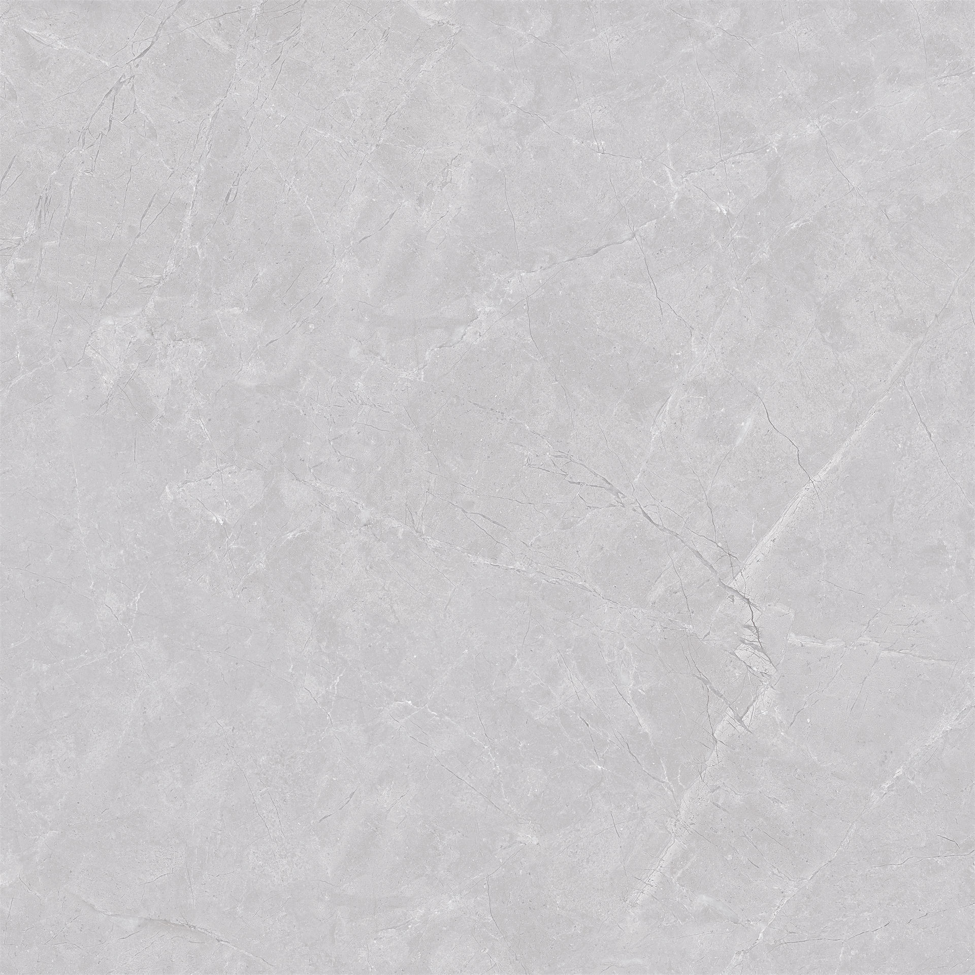 Non-Slip Indoor Floor Gray Marble Polished Sintered Stone Slabs 1200x1200mm For Apartment