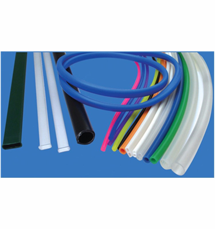 Colorful high quality large diameter silicone tube