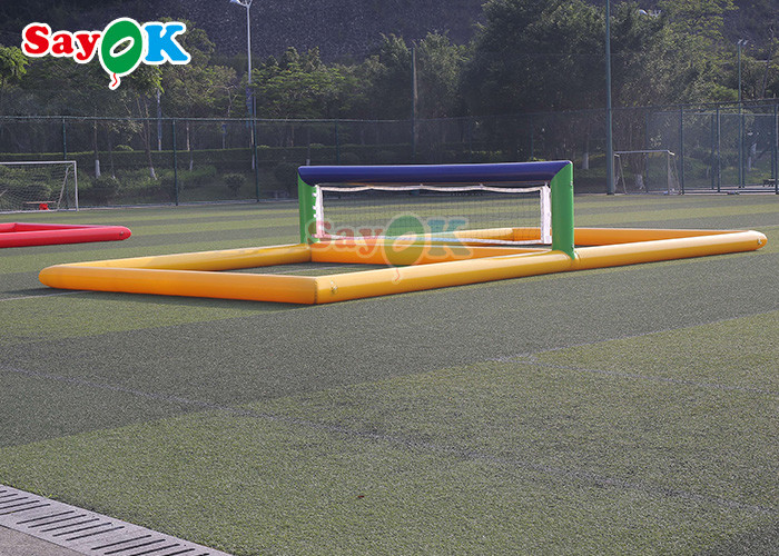 Airtight Inflatable Volleyball Field Pool 0.9mm PVC Water Volleyball Court Blow Up Water Toys For Sport Water Games