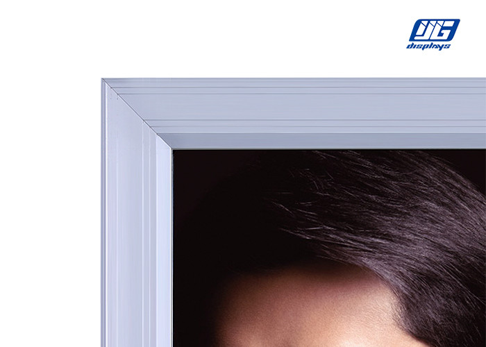 Large Format Metro Station Lockable Display Board Landscape Picture Frame For Advertisement