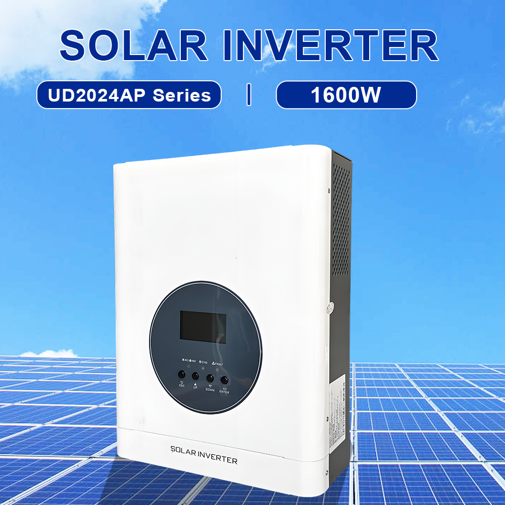 Low Frequency Dc 24V to Ac 220V 1.6KW 2KVA Single Phase Ups Hybrid Inverter