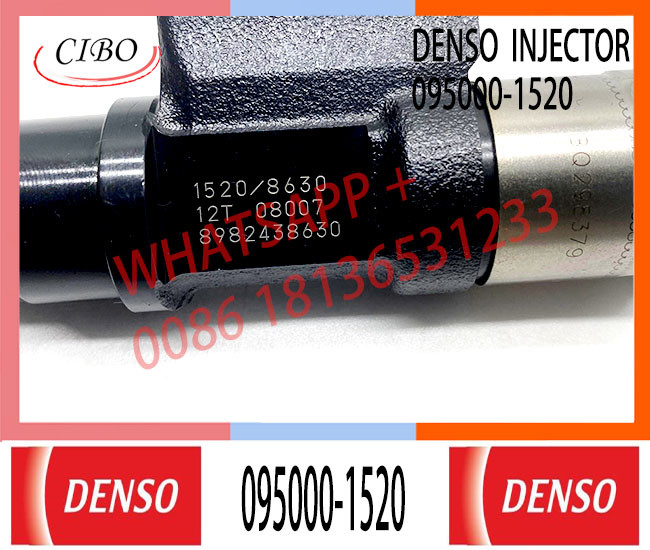 Denso Fuel Injector Nozzle Assy 8982438630 095000-8630 095000-0303 095000-5517 095000-1520 for ISUZU 4HK1 6HK1 Diesel E