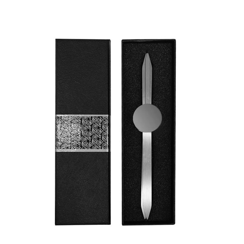 Aluminum Alloy Compass Eyebrow Ruler Adjustable Accurate Positioning Brow Measuring Tool
