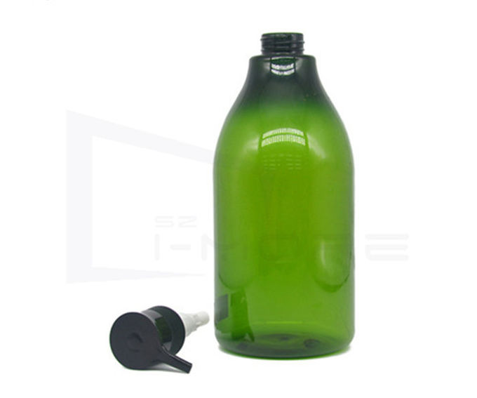 Pantone 1500ml Empty Plastic Shampoo Bottles
