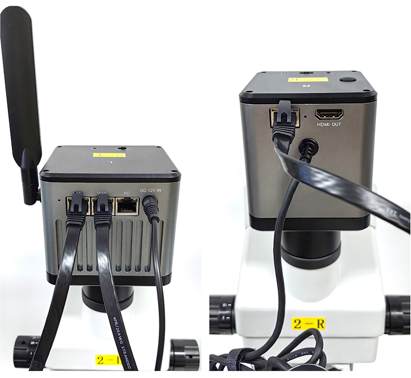 OPTO-EDU A18.4903 Digital Camera Stereo Comparison Microscope