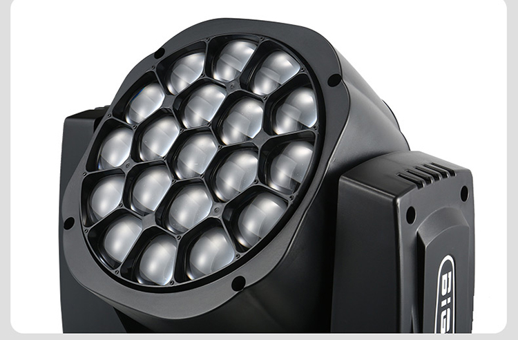 3200K-7500K LED Moving Head Wash Club DJ Bar Lights19Pcs Bee-Eye K10 Moving Head Bee Eyes