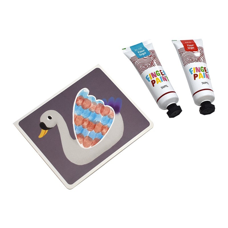 Creative Finger Painting Set Safe Non Toxic Natural Pigment Kids Drawing Gift Toy Set