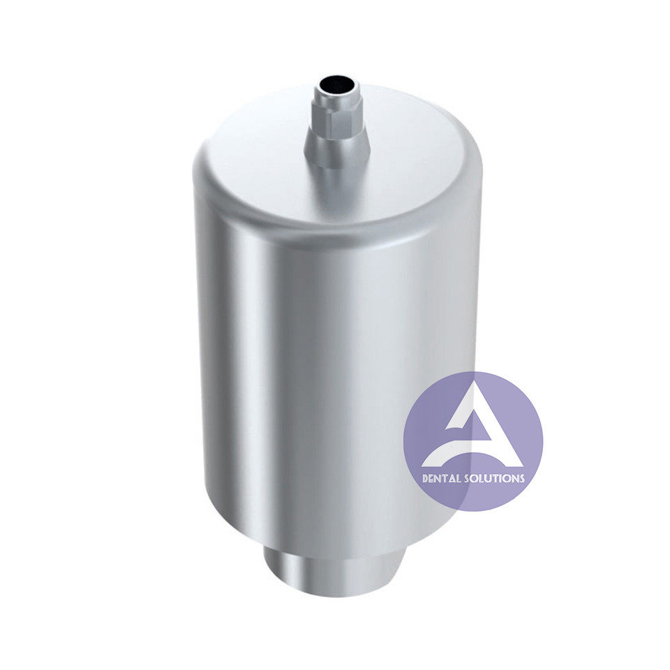 Medentis Medical ICX® Implant Internal Titanium Premill Blank 14mm Engaging Compatible 3.75/4.1/4.8mm