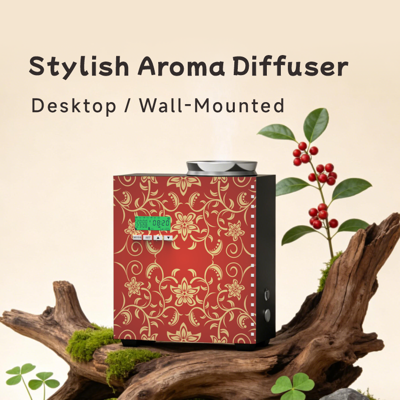 Smart Bluetooth HVAC Aroma Diffuser 100-300m3 Coverage Scent Air Diffuser Machine